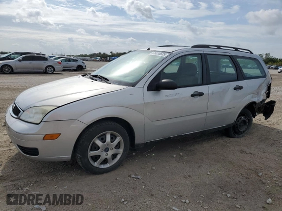 2005 Ford Focus SE with VIN 1FAFP36N75W299099, listed as a Copart auction lot 51410635 with 160,652 mi miles and Salvage Title. Bid and sale history available at carsss.com. Image 1.