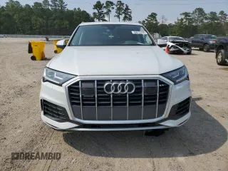 2022 Audi Q7 Premium Plus with VIN WA1LJBF79ND017822, listed as a Copart auction lot 59515795 with 71,101 mi miles and Salvage title. Bid and sale history available at DreamBid. Image 5.
