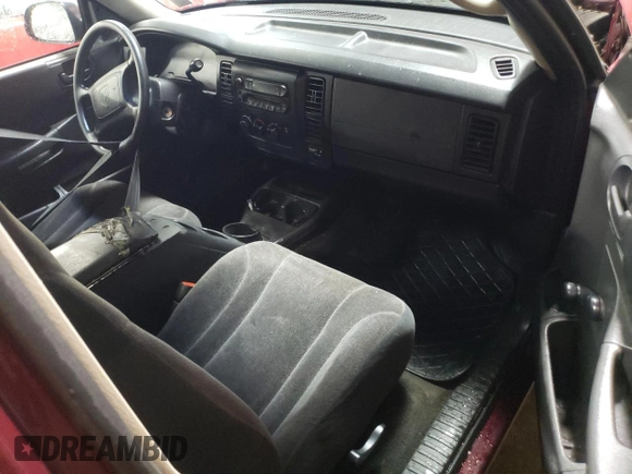 2003 Dodge Dakota with VIN 1D7FL16X23S110090, listed as a Copart auction lot 42705065 with 0 mi miles and Non Repairable. Bid and sale history available at carsss.com. Image 8.