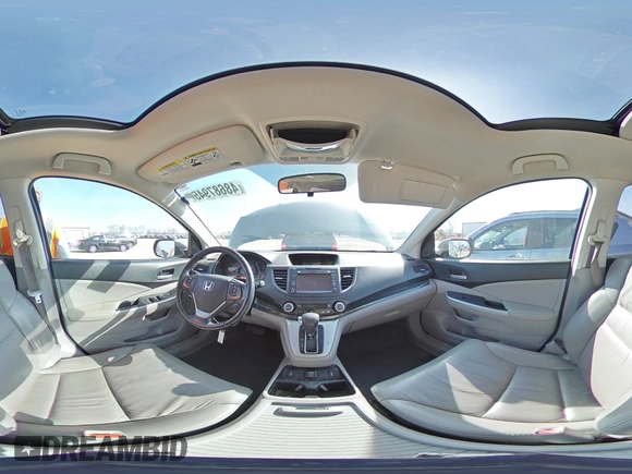 2013 Honda CR-V EX-L with VIN 2HKRM4H74DH673208, listed as a Copart auction lot 48687945 with 208,018 mi miles and Salvage Title. Bid and sale history available at carsss.com. Image 16.
