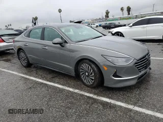 2021 Hyundai Sonata Hybrid Limited with VIN KMHL54JJ6MA020438, listed as a Copart auction lot 43614463 with 34,002 mi miles. Bid and sale history available at carsss.com. Image 4.
