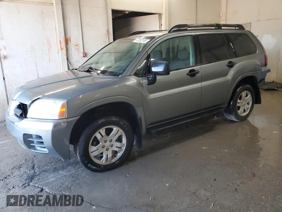 2007 Mitsubishi Endeavor LS with VIN 4A4MM21S17E037551, listed as a Copart auction lot 47292195 with 127,872 mi miles and Salvage Title. Bid and sale history available at carsss.com. Image 1.