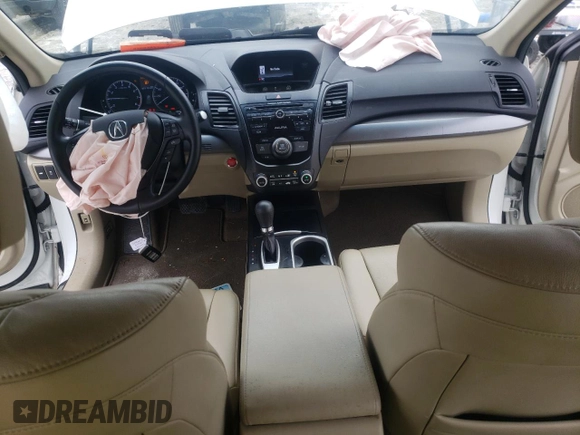 2017 Acura RDX with VIN 5J8TB3H35HL010865, listed as a Copart auction lot 36732673 with 101,487 mi miles. Bid and sale history available at carsss.com. Image 8.