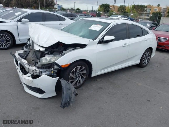 2016 Honda Civic Sedan EX with VIN 19XFC2F77GE225440, listed as a IAAI auction lot 41425115 with 134,992 mi miles. Bid and sale history available at carsss.com. Image 2.