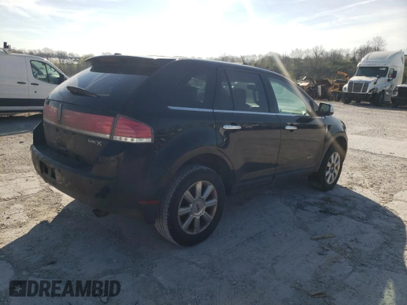 2009 Lincoln MKX with VIN 2LMDU68C99BJ08376, listed as a Copart auction lot 48208483 with 182,022 mi miles and Salvage Title. Bid and sale history available at DreamBid. Image 3.
