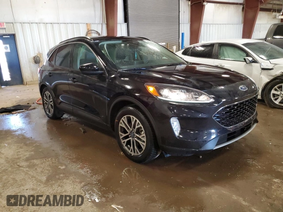 2020 Ford Escape SEL with VIN 1FMCU0H61LUA31728, listed as a Copart auction lot 54824065 with 63,194 mi miles and Salvage title. Bid and sale history available at DreamBid. Image 4.