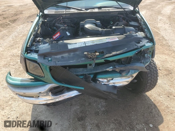 1998 Ford F-150 with VIN 1FTZX18W5WKA70902, listed as a Copart auction lot 59511105 with 193,944 mi miles and Salvage title. Bid and sale history available at DreamBid. Image 11.