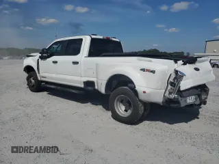 2023 Ford F-350 XL with VIN 1FT8W3DM3PEC71986, listed as a Copart auction lot 55861654 with 14,969 mi miles and Salvage Title. Bid and sale history available at DreamBid. Image 2.
