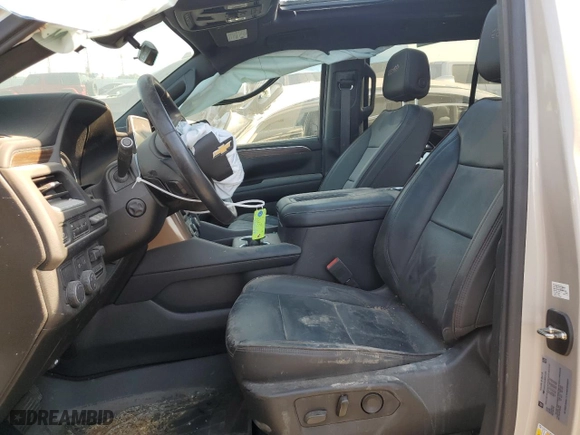 2021 Chevrolet Tahoe High Country with VIN 1GNSCTKL2MR117385, listed as a Copart auction lot 65074284 with 0 mi miles and Salvage Title. Bid and sale history available at carsss.com. Image 7.