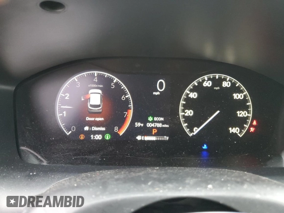 2024 Honda HR-V Sport z VIN 3CZRZ2H59RM756956, wystawiony jako Copart lot #61180725 z przebiegiem 4 788 mil mil oraz Szkoda całkowita • Salvage title. Historia ofert i sprzedaży dostępna na DreamBid. Obrazek 9.