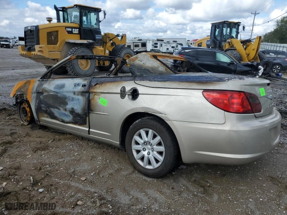 2009 Chrysler Sebring LX with VIN 1C3LC45B49N520552, listed as a Copart auction lot 73640964 with 0 mi miles and Salvage Title. Bid and sale history available at carsss.com. Image 2.