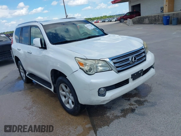 2010 Lexus GX 460 with VIN JTJBM7FX7A5009547, listed as a IAAI auction lot 42532447 with 198,544 mi miles and . Bid and sale history available at DreamBid. Image 1.