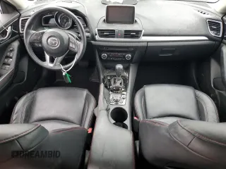 2016 Mazda 3 S Touring with VIN JM1BM1M3XG1299797, listed as a Copart auction lot 54344485 with Not provided miles and Salvage title. Bid and sale history available at DreamBid. Image 8.
