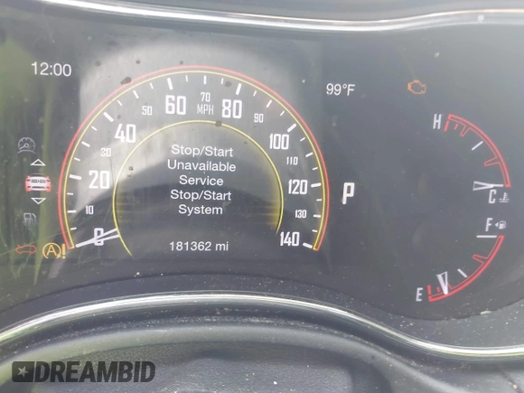 2016 Dodge Durango Limited with VIN 1C4RDJDG4GC374791, listed as a IAAI auction lot 42589791 with 181,362 mi miles and . Bid and sale history available at DreamBid. Image 7.