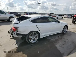 2021 Audi A5 Sportback S line Premium with VIN WAUDACF52MA017768, listed as a Copart auction lot 71008123 with 0 mi miles. Bid and sale history available at carsss.com. Image 3.