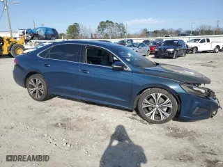 2021 Volkswagen Passat 2.0T SE with VIN 1VWSA7A3XMC009104, listed as a Copart auction lot 45550885 with 0 mi miles and Salvage Title. Bid and sale history available at carsss.com. Image 4.