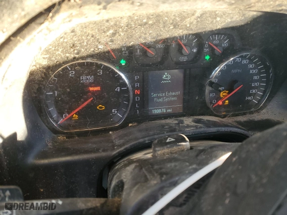 2017 Chevrolet Silverado 3500HD Work Truck with VIN 1GC4KYCY0HF198664, listed as a Copart auction lot 84520084 with 190,076 mi miles and Salvage Title. Bid and sale history available at carsss.com. Image 9.