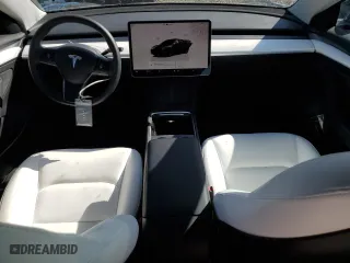 2023 Tesla Model 3 with VIN 5YJ3E1EA1PF685532, listed as a Copart auction lot 49343685 with 11,754 mi miles and Salvage Title. Bid and sale history available at carsss.com. Image 8.