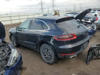 2016 Porsche Macan S with VIN WP1AB2A51GLB44135, listed as a Copart auction lot 50866755 with 45,805 mi miles and Salvage Title. Bid and sale history available at DreamBid. Image 2.