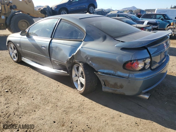 2005 Pontiac GTO with VIN 6G2VX12U45L462386, listed as a Copart auction lot 76197484 with 142,775 mi miles and Salvage Title. Bid and sale history available at carsss.com. Image 2.