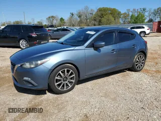 2016 Mazda 3 i Sport with VIN JM1BM1J76G1341342, listed as a Copart auction lot 49791045 with 104,072 mi miles and Salvage Title. Bid and sale history available at DreamBid. Image 1.