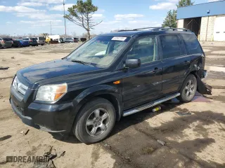 2007 Honda Pilot EX-L with VIN 2HKYF18757H506901, listed as a Copart auction lot 52852195 with 230,908 mi miles and Salvage Title. Bid and sale history available at carsss.com. Image 1.
