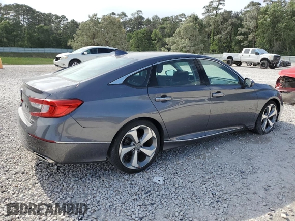 2018 Honda Accord Touring z VIN 1HGCV1F93JA149932, wystawiony jako Copart lot #52680825 z przebiegiem 50 179 mil mil oraz Czysty tytuł • Clean title. Historia ofert i sprzedaży dostępna na DreamBid. Obrazek 3.