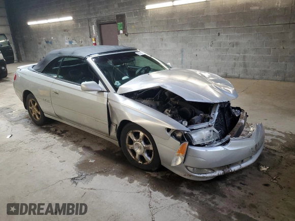 2002 Toyota Solara SE with VIN 2T1FF28P52C571918, listed as a Copart auction lot 82786734 with Not Provided miles and Non Repairable. Bid and sale history available at DreamBid. Image 4.