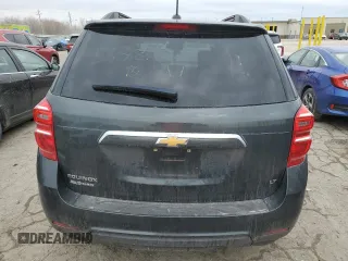 2017 Chevrolet Equinox LT with VIN 2GNALCEK0H1578808, listed as a Copart auction lot 46187145 with 102,622 mi miles and Salvage Title. Bid and sale history available at carsss.com. Image 6.