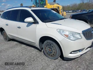 2014 Buick Enclave Premium with VIN 5GAKVCKD1EJ372087, listed as a IAAI auction lot 41983296 with 208,750 mi miles and . Bid and sale history available at DreamBid. Image 1.