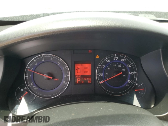 2010 Infiniti EX Journey with VIN JN1AJ0HP5AM703514, listed as a Copart auction lot 56736715 with 134,518 mi miles and Non Repairable. Bid and sale history available at DreamBid. Image 9.