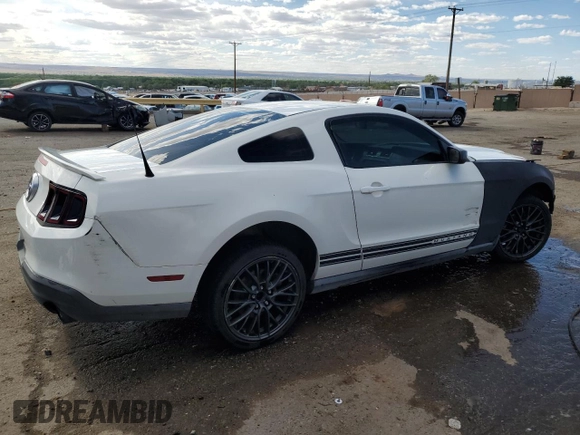 2010 Ford Mustang V6 with VIN 1ZVBP8AN8A5125021, listed as a Copart auction lot 55062725 with 163,880 mi miles and Salvage title. Bid and sale history available at DreamBid. Image 3.