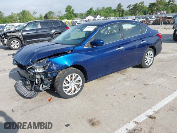 2019 Nissan Sentra S with VIN 3N1AB7AP0KY206322, listed as a IAAI auction lot 42292637 with 92,425 mi miles and . Bid and sale history available at DreamBid. Image 2.