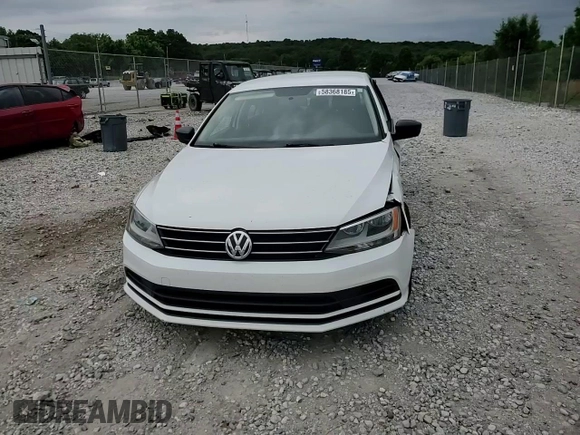 2015 Volkswagen Jetta S with VIN 3VW2K7AJ0FM400517, listed as a Copart auction lot 58368185 with 88,470 mi miles and Salvage title. Bid and sale history available at DreamBid. Image 13.