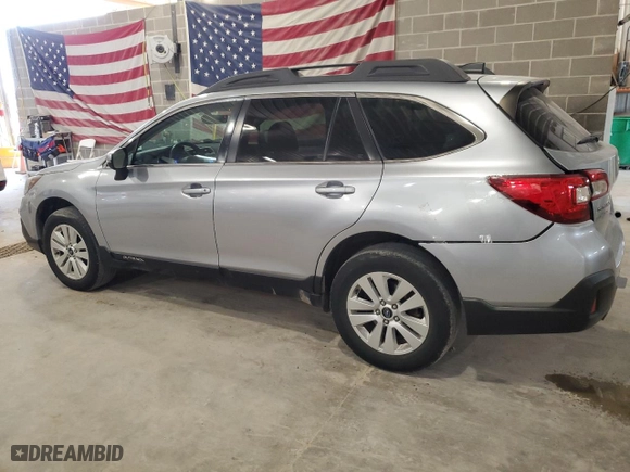 2019 Subaru Outback Premium with VIN 4S4BSAHC2K3340738, listed as a Copart auction lot 50045215 with 56,507 mi miles and Salvage Title. Bid and sale history available at carsss.com. Image 2.