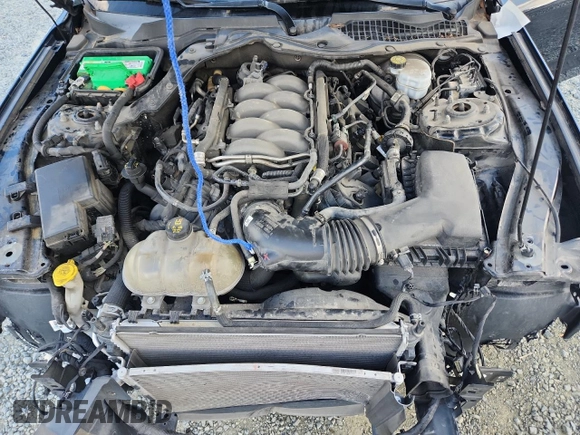 2019 Ford Mustang GT with VIN 1FA6P8CF1K5111835, listed as a Copart auction lot 65115505 with 89,899 mi miles and Salvage title. Bid and sale history available at DreamBid. Image 11.