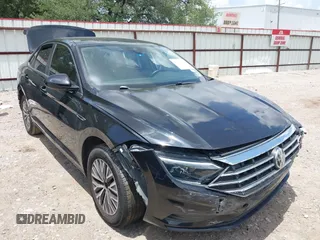 2019 Volkswagen Jetta SEL with VIN 3VWE57BU3KM226899, listed as a IAAI auction lot 42555853 with 88,624 mi miles and . Bid and sale history available at DreamBid. Image 1.