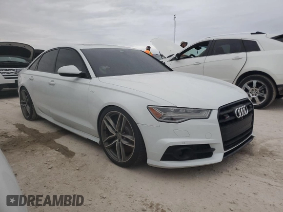 2016 Audi S6 Prestige z VIN WAUH2AFC4GN188178, wystawiony jako Copart lot #76672694 z przebiegiem Nie podano mil oraz Szkoda całkowita • Salvage title. Historia ofert i sprzedaży dostępna na DreamBid. Obrazek 4.