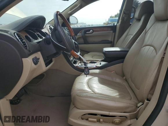 2012 Buick Enclave Leather with VIN 5GAKRCED0CJ178664, listed as a Copart auction lot 54265035 with 238,648 mi miles and Salvage Title. Bid and sale history available at DreamBid. Image 7.
