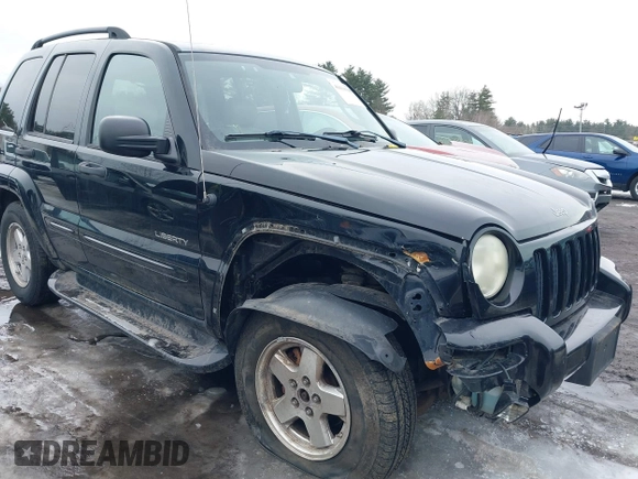 2004 Jeep Liberty Limited with VIN 1J8GL58K74W273411, listed as a IAAI auction lot 41634398 with 113,775 mi miles. Bid and sale history available at carsss.com. Image 6.