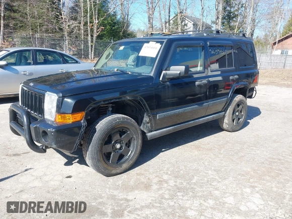 2006 Jeep Commander with VIN 1J8HG48K56C204031, listed as a IAAI auction lot 42034851 with 213,665 mi miles and . Bid and sale history available at DreamBid. Image 2.