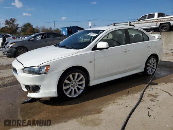 2011 Mitsubishi Lancer GTS with VIN JA32U8FW4BU002769, listed as a Copart auction lot 76273314 with 169,603 mi miles and Salvage Title. Bid and sale history available at carsss.com. Image 1.