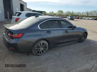2020 BMW 3 Series 330i xDrive with VIN 3MW5R7J04L8B19132, listed as a Copart auction lot 53942815 with 0 mi miles and Clean Title. Bid and sale history available at carsss.com. Image 3.