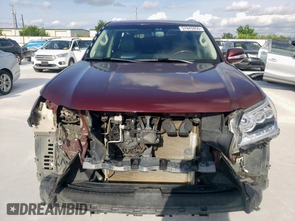 2019 Lexus GX 460 Luxury with VIN JTJJM7FX0K5216780, listed as a Copart auction lot 57845955 with 74,998 mi miles and Salvage title. Bid and sale history available at DreamBid. Image 5.