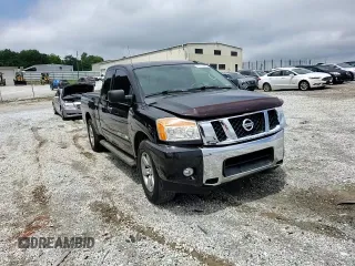 2014 Nissan Titan SV with VIN 1N6BA0CA5EN508322, listed as a Copart auction lot 58561645 with 98,227 mi miles and Salvage title. Bid and sale history available at DreamBid. Image 14.