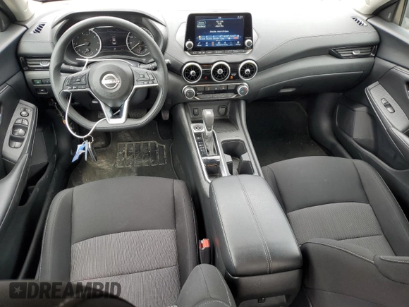 2024 Nissan Sentra SV with VIN 3N1AB8CV7RY354799, listed as a Copart auction lot 55519525 with 21,175 mi miles and Clean Title. Bid and sale history available at DreamBid. Image 8.