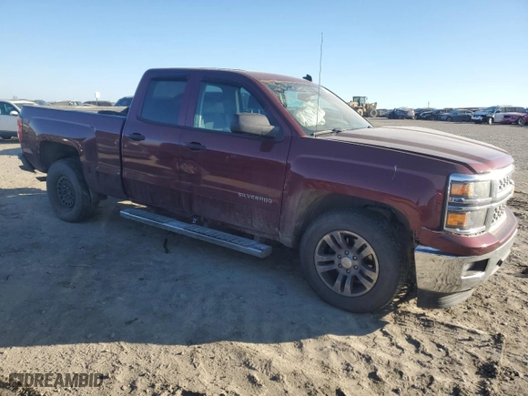 2014 Chevrolet Silverado 1500 LT with VIN 1GCRCREC8EZ198643, listed as a Copart auction lot 42260265 with 165,534 mi miles and Salvage Title. Bid and sale history available at carsss.com. Image 4.