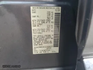 2018 Nissan Murano Platinum with VIN 5N1AZ2MH6JN126627, listed as a Copart auction lot 79441774 with 112,654 mi miles and Salvage Title. Bid and sale history available at carsss.com. Image 15.