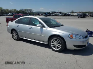 2016 Chevrolet Impala LTZ with VIN 2G1WC5E33G1123591, listed as a Copart auction lot 52493685 with 105,069 mi miles and Salvage title. Bid and sale history available at DreamBid. Image 4.