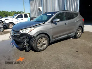 2014 Hyundai Santa Fe Sport with VIN 5XYZU3LB0EG195383, listed as a Copart auction lot 50920245 with 81,795 mi miles and Salvage Title. Bid and sale history available at carsss.com. Image 1.